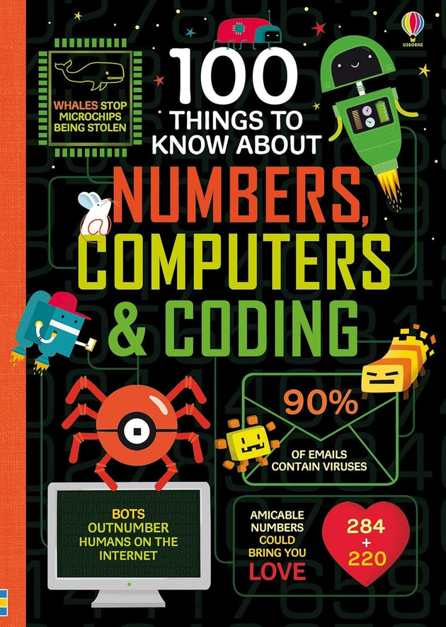 100 THINGS TO KNOW ABOUT NUMBERS, COMPUTERS &amp; CODING - Paramount Books   