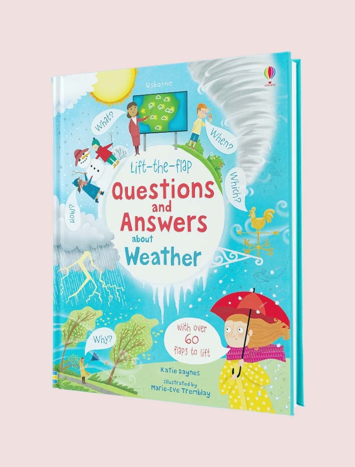 USBORNE: LIFT-THE-FLAP: QUESTIONS AND ANSWERS WEATHER