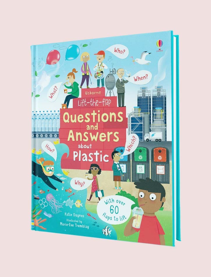USBORNE LIFT-THE-FLAP: QUESTIONS AND ANSWERS ABOUT PLASTIC