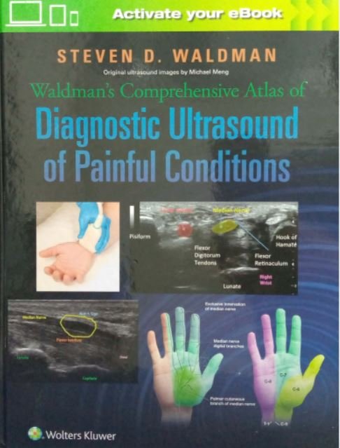 WALDMAN'S COMPREHENSIVE ATLAS OF DIAGNOSTIC ULTRASOUND OF PAINFUL CONDITIONS - Paramount Books   