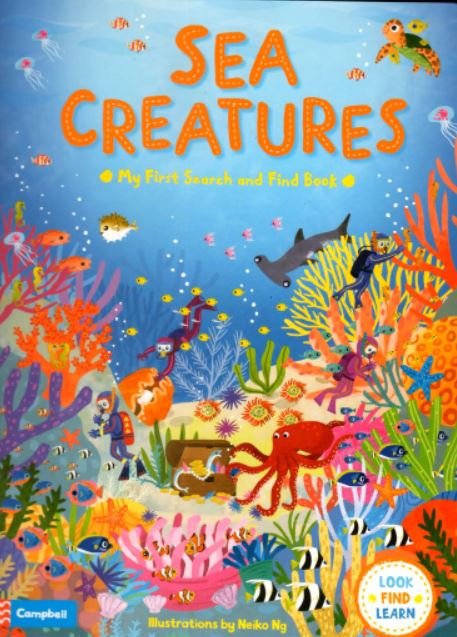 SEA CREATURES (MY FIRST SEARCH AND FIND) 0ED 2023 - Paramount Books   