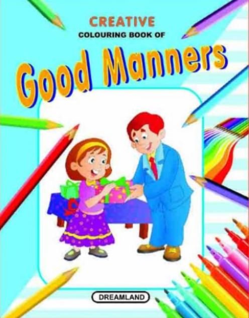 CREATIVE COLOURING BOOK: OF GOOD MANNERS - Paramount Books   