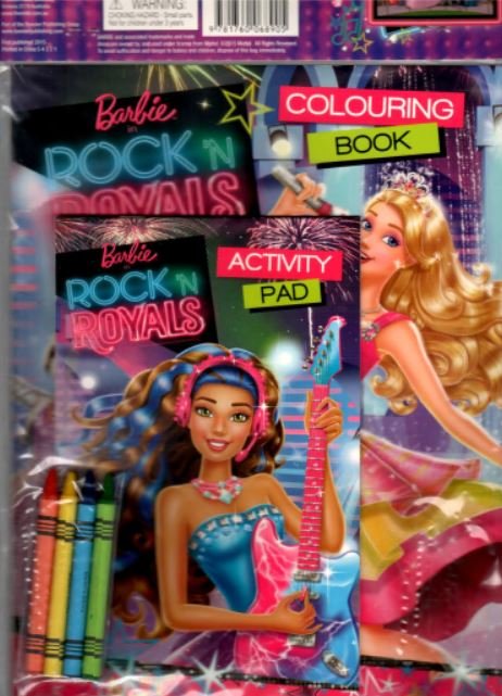 BARBIE ROCK N ROYALS ACTIVITY PACK - Paramount Books   