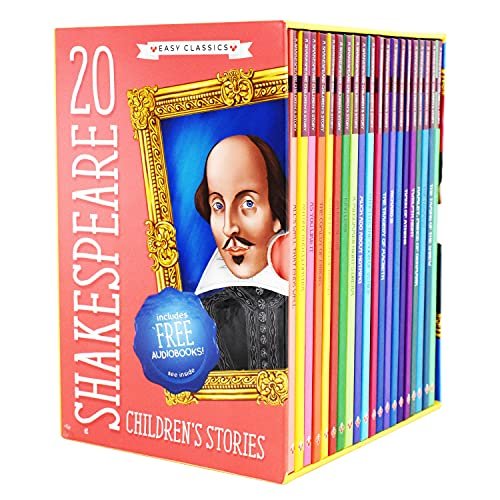 EASY CLASSICS 20 SHAKESPEARE CHILDREN'S STORIES (BOX) - Paramount Books   