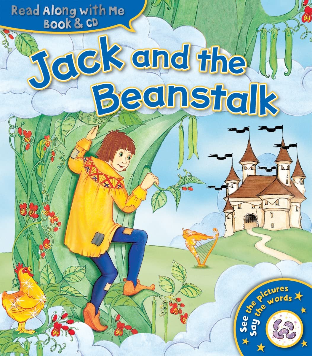 READ ALONG WITH ME BOOK & CD: JACK AND THE BEANSTALK - Paramount Books   