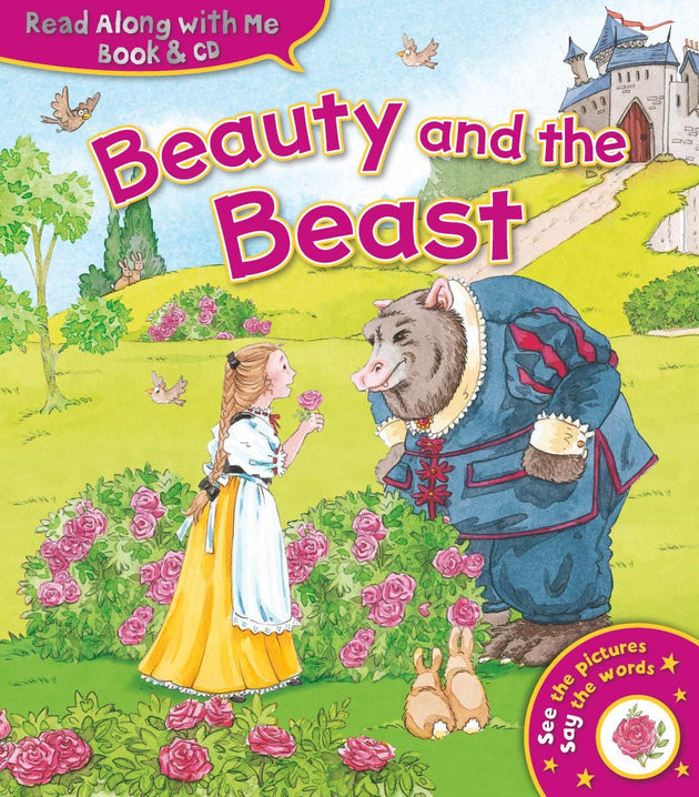 READ ALONG WITH ME BOOK & CD: BEAUTY AND THE BEAST - Paramount Books   