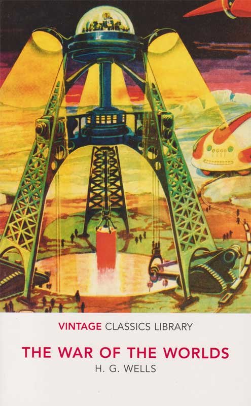 VINTAGE CLASSICS LIBRARY: THE WAR OF THE WORLDS - Paramount Books   