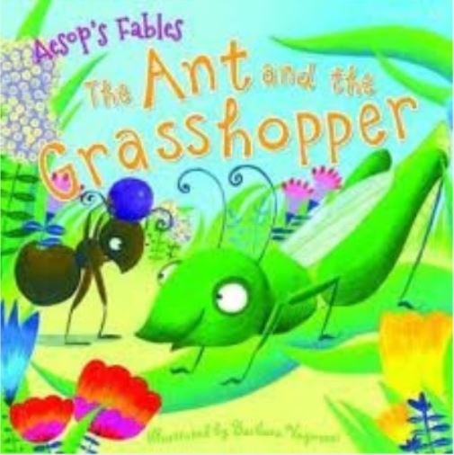 AESOP ANT & THE GRASSHOPPER - Paramount Books   