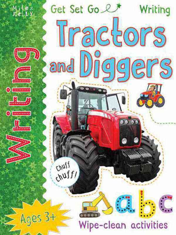 GET SET GO WRITING: TRACTORS AND DIGGERS AGES - Paramount Books   