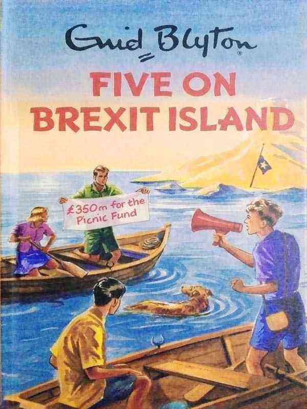 ENID BLYTON: FIVE ON BREXIT ISLAND - Paramount Books   