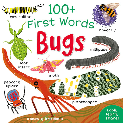 100+ FIRST WORDS: BUGS