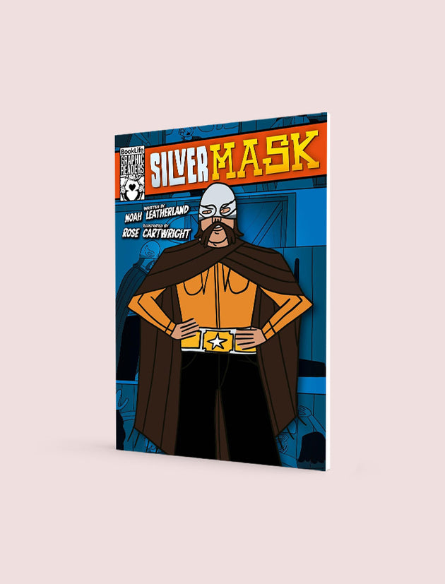 GRAPHIC READERS SILVER MASK