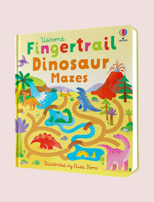 FINGERTRAIL DINOSAUR MAZES