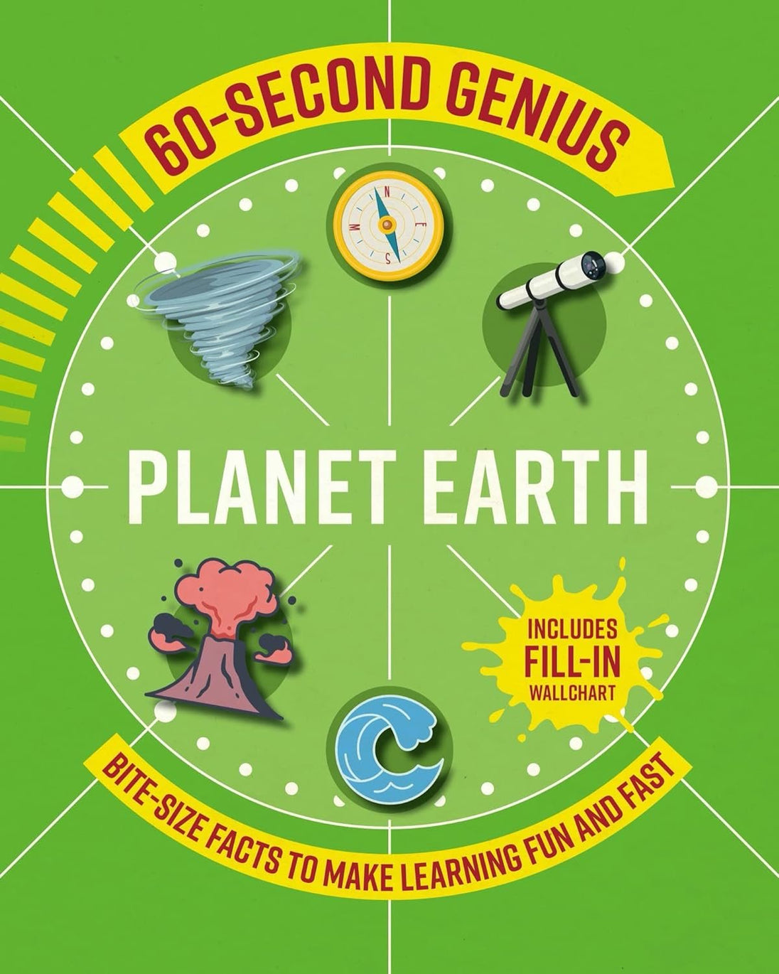 60-SECOND GENIUS PLANET EARTH: BITE-SIZE FACTS TO MAKE LEARNING FUN AND FAST - Paramount Books   