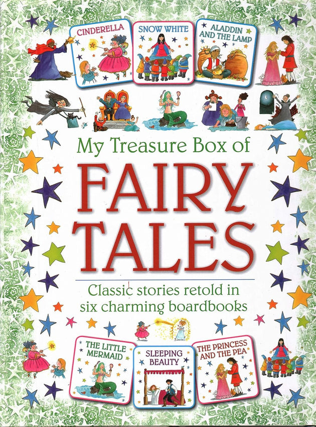 MY TREASURE BOX OF FAIRY TALES: CLASSSIC STORIES RETOLD IN SIX CHARMING BOARDBOOKS - Paramount Books   