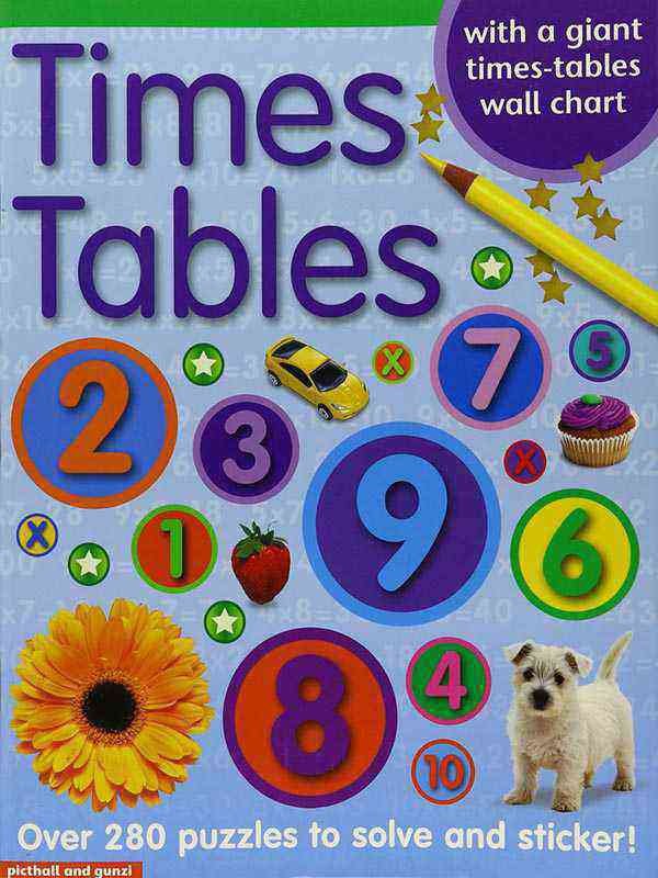 TIMES TABLES WALL CHART