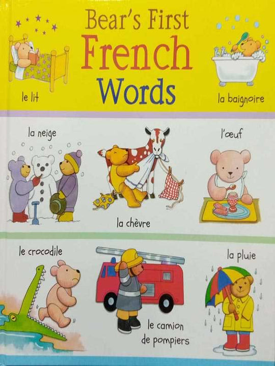 BEAR'S FIRST FRENCH WORDS - Paramount Books   