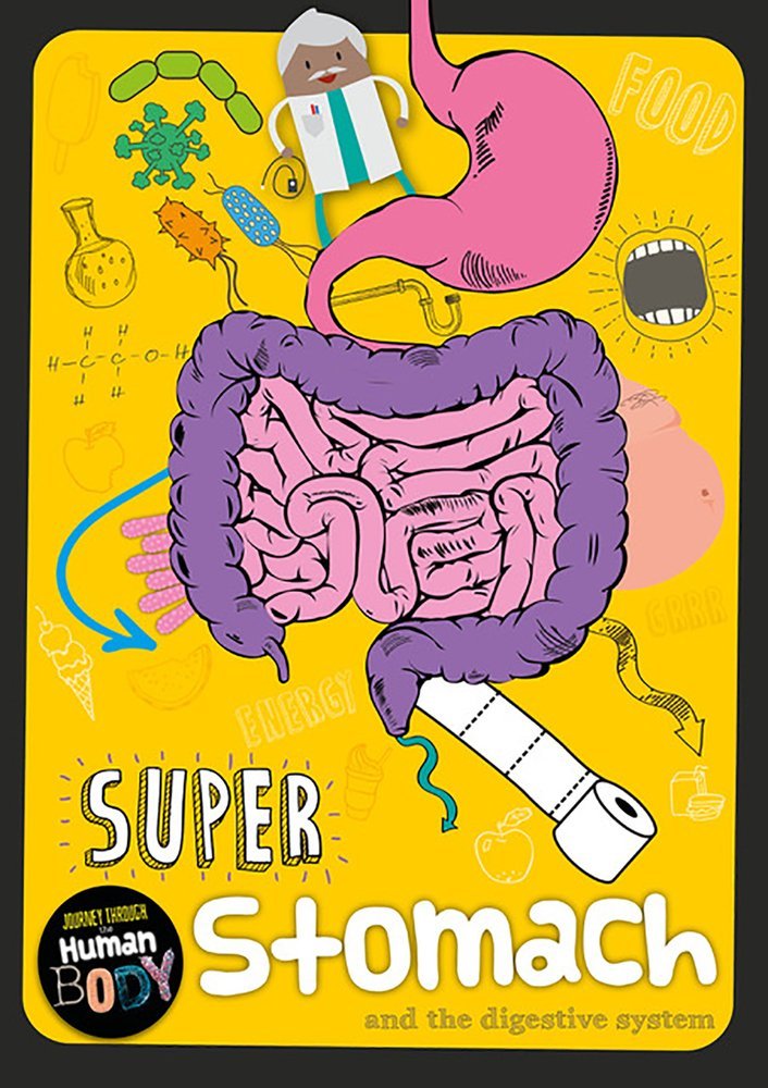 JOURNEY THROUGH HUMAN BODY SUPER STOMACH - Paramount Books   