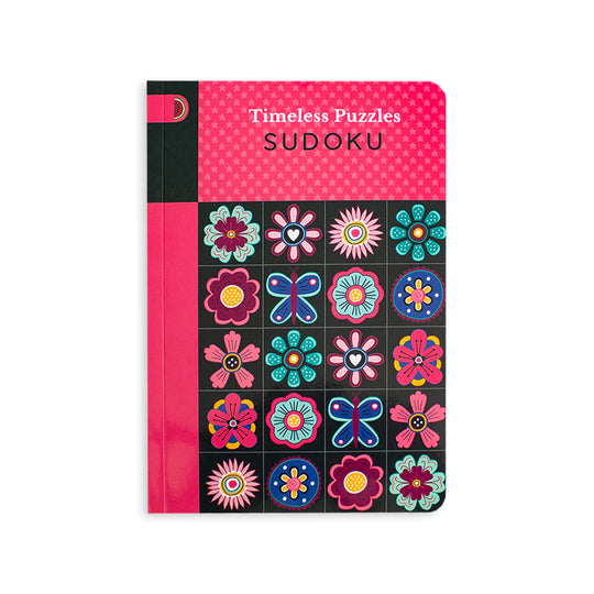 TIMELESS PUZZLES: SUDOKU (DARK PINK) - Paramount Books   