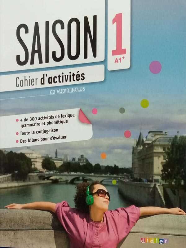 SAISON 1 A1+ CAHIER D ACTIVITES CD AUDIO INCLUS - Paramount Books   