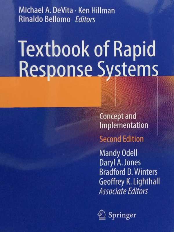 TEXTBOOK OF RAPID RESPONSE SYSTEMS - Paramount Books   