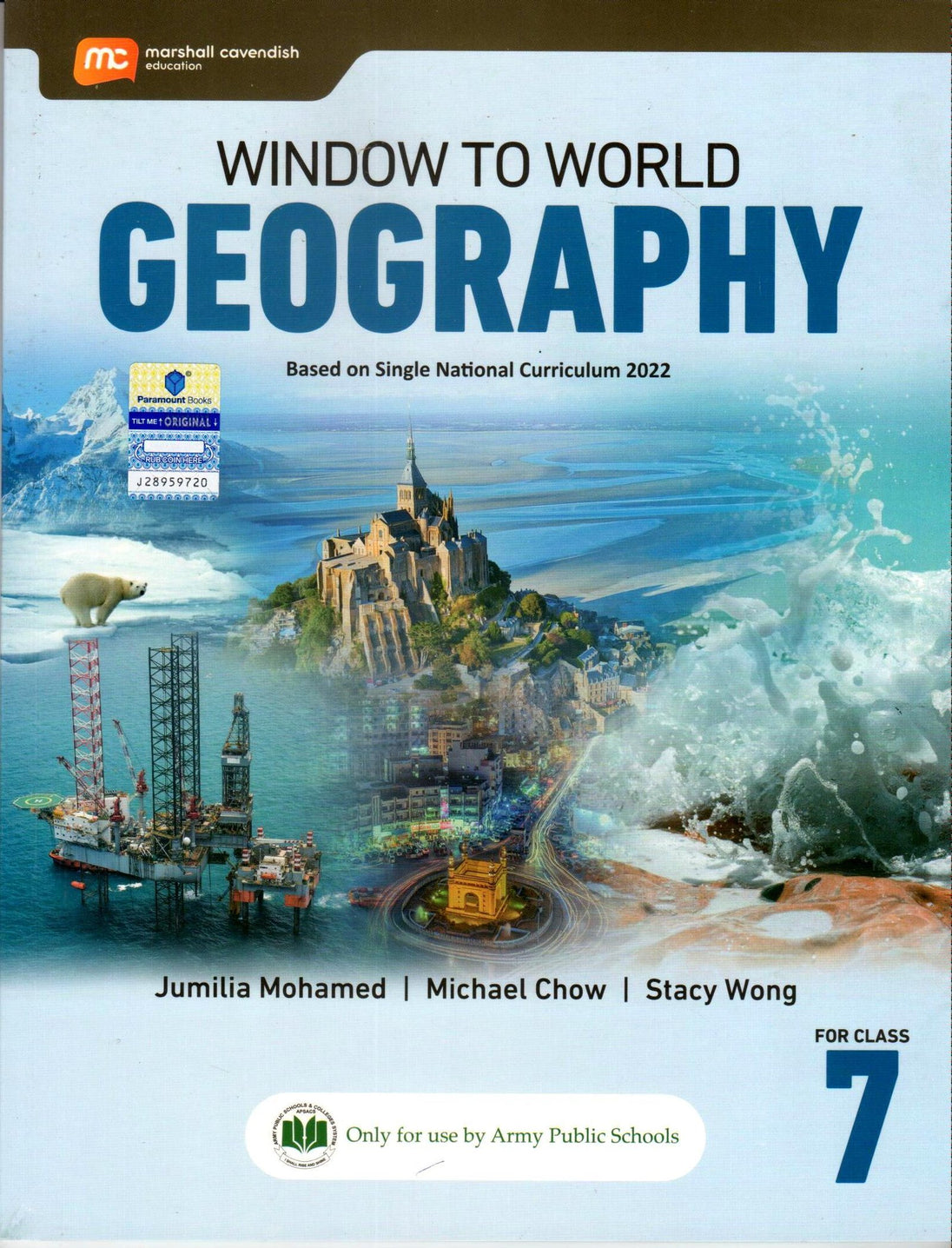 APSACS: WINDOW TO WORLD GEOGRAPHY BOOK-7 SNC 2ED - Paramount Books   