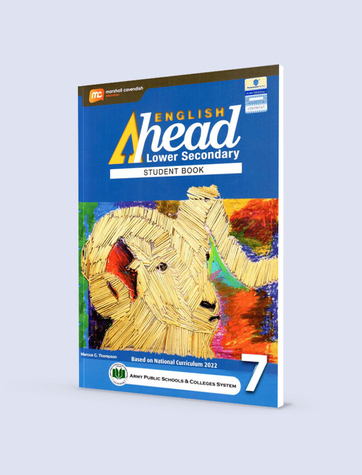 ENGLISH AHEAD: LOW SECONDARY STUDENT BOOK-7 SNC APSACS EDITION WITH CD 2ED