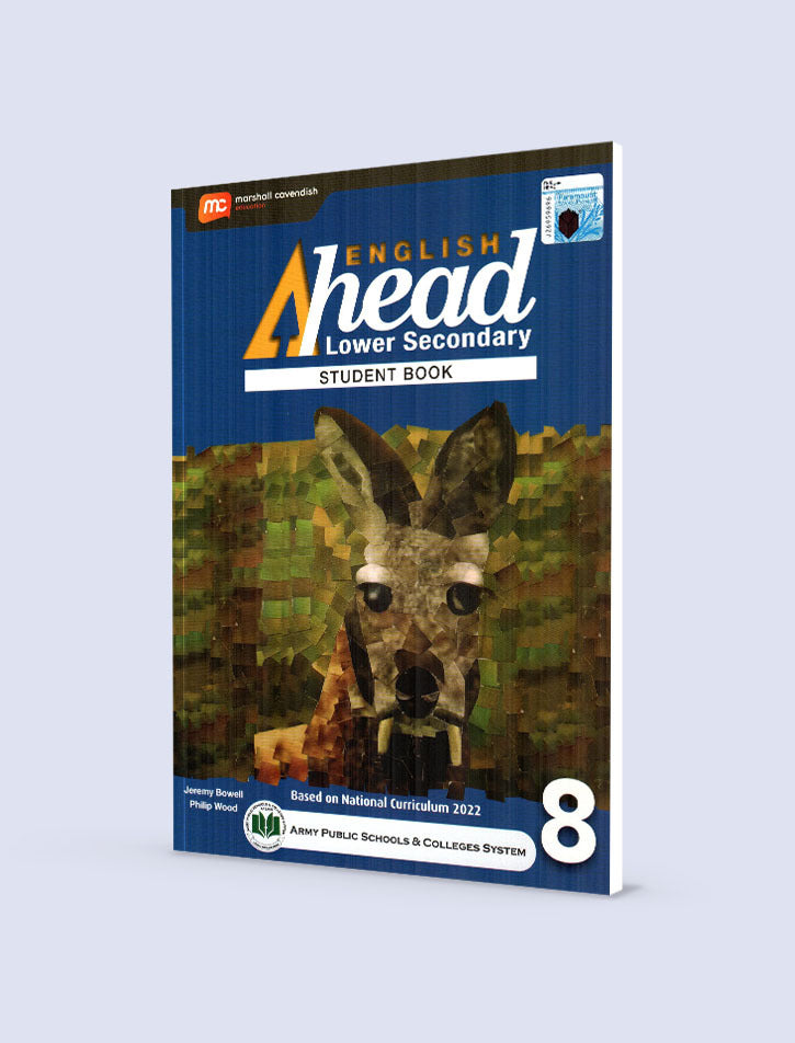 ENGLISH AHEAD: LOW SECONDARY STUDENT BOOK-8 SNC APSACS EDITION WITH CD 2ED