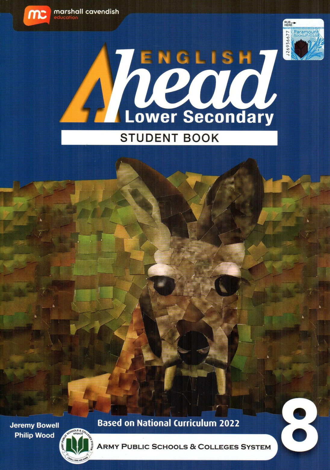 ENGLISH AHEAD: LOW SECONDARY STUDENT BOOK-8 SNC APSACS EDITION WITH CD 2ED - Paramount Books   