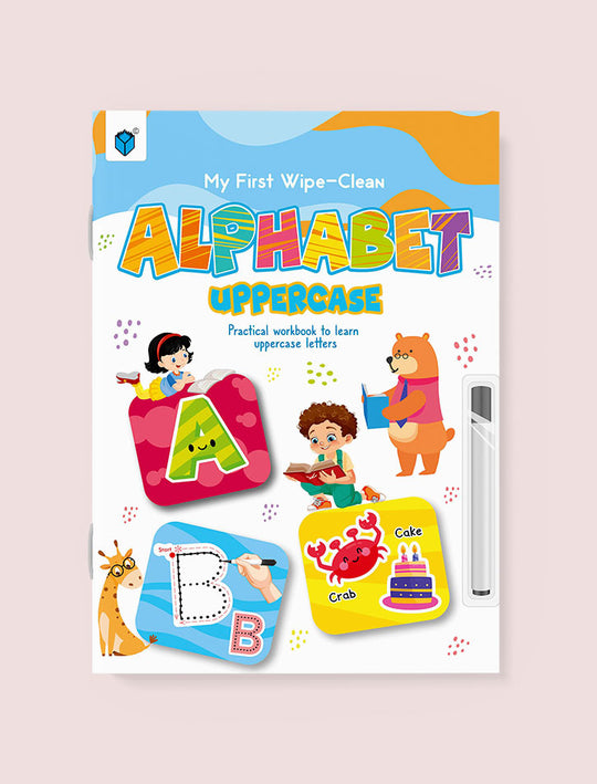 MY FIRST WIPE-CLEAN ALPHABET UPPERCASE - Paramount Books   