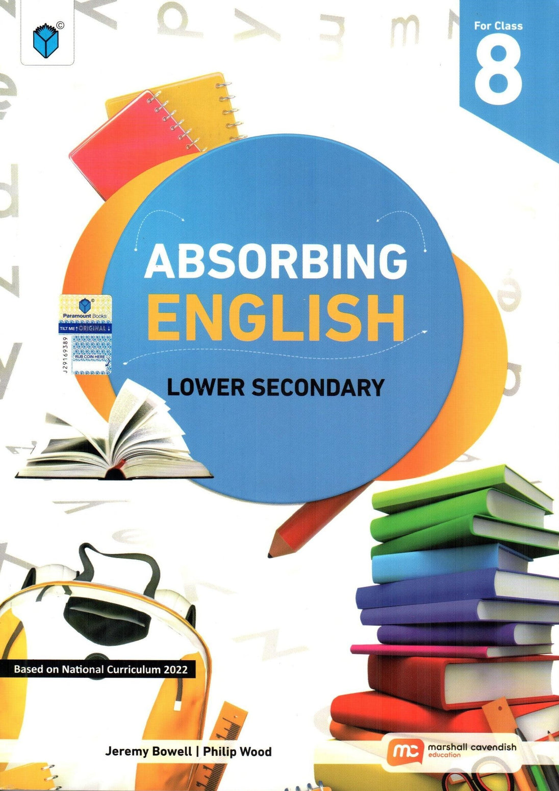 Absorbing English Lower Secondary Book 8 - Paramount Books   