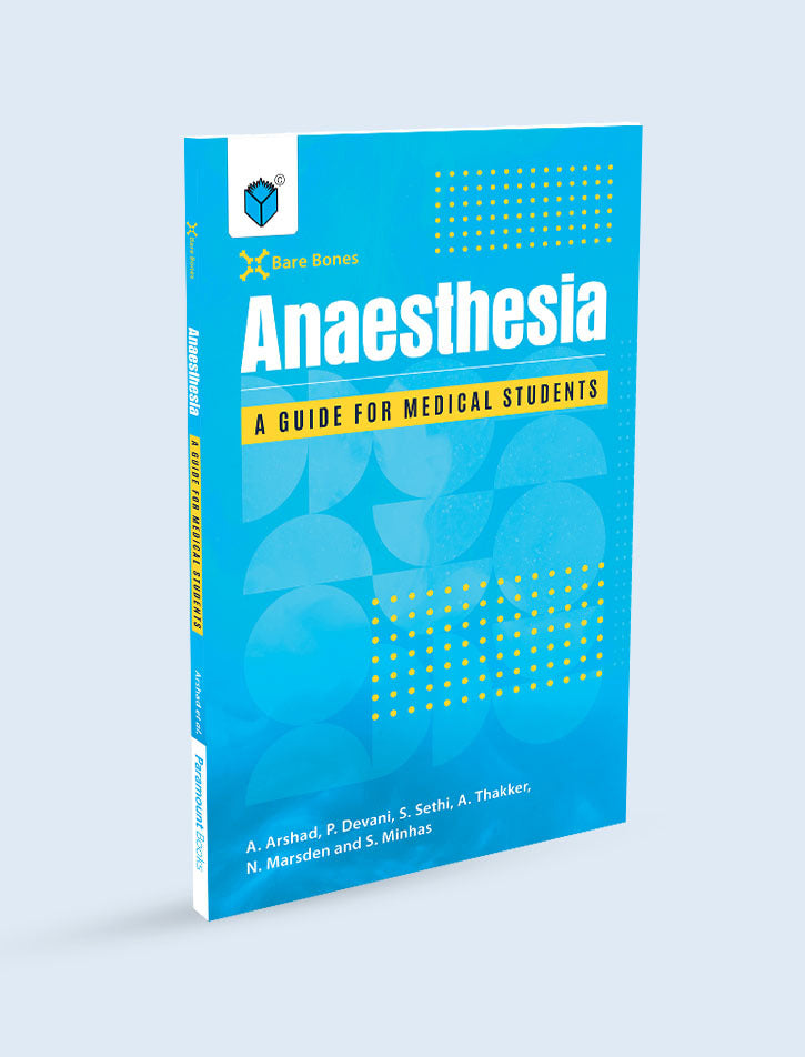 BARE BONES ANAESTHESIA A GUIDE FOR MEDICAL STUDENTS - Paramount Books   