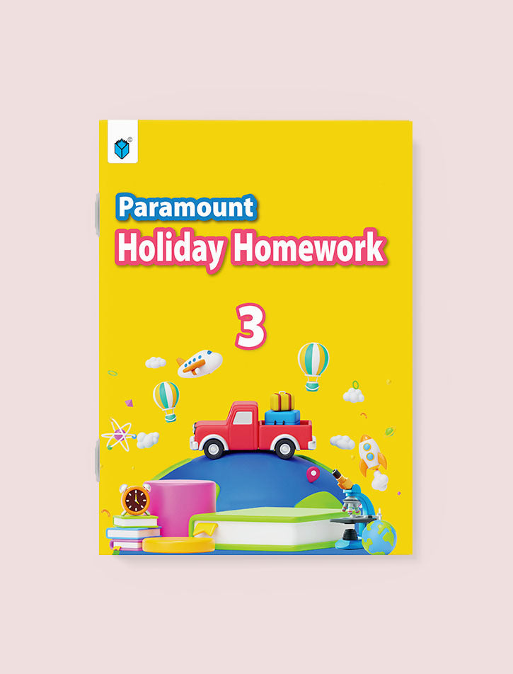 PARAMOUNT HOLIDAY HOMEWORK BOOK 3