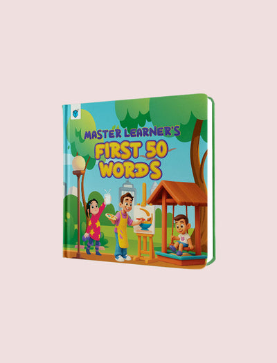 MASTER LEARNER'S: FIRST 50 WORDS (Padded)