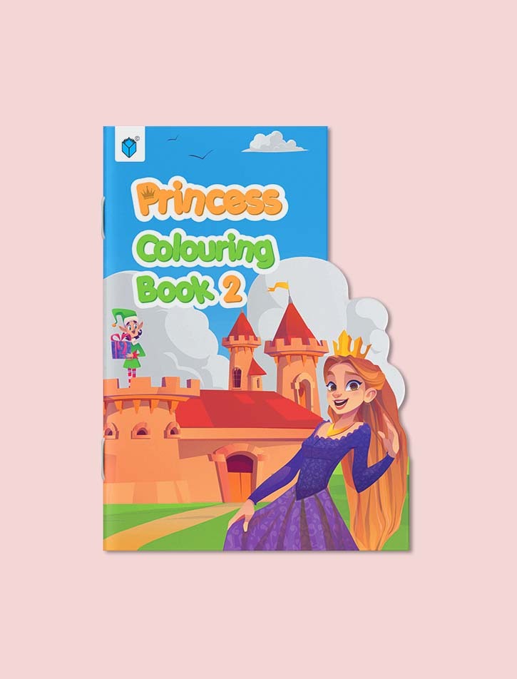 PRINCESS COLOURING BOOK 2 (DIY-CUT)