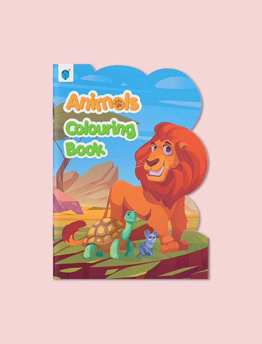 ANIMALS COLOURING BOOK (DIY-CUT)