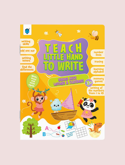 TEACH LITTLE HAND TO WRITE - GAMES WITH LETTERS AND NUMBERS