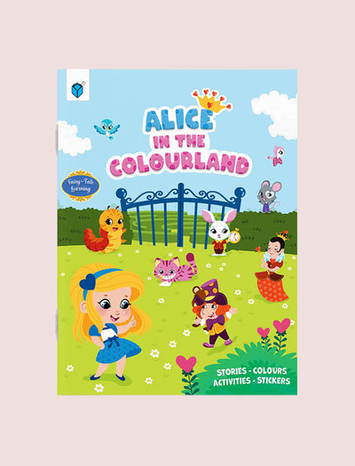 ALICE IN THE COLOURLAND WITH STICKERS