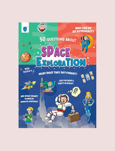50 QUESTIONS ABOUT: SPACE EXPLORATION WITH STICKERS
