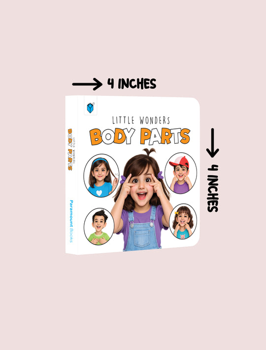 Little Wonders Body Parts early learning book cover