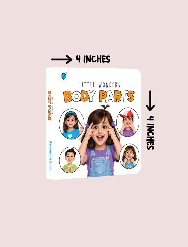 Little Wonders Body Parts early learning book cover