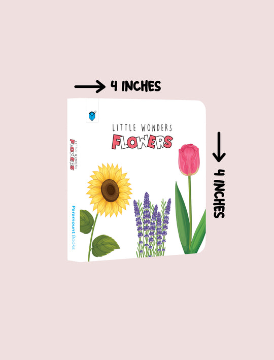 Little Wonders Flowers early learning book cover