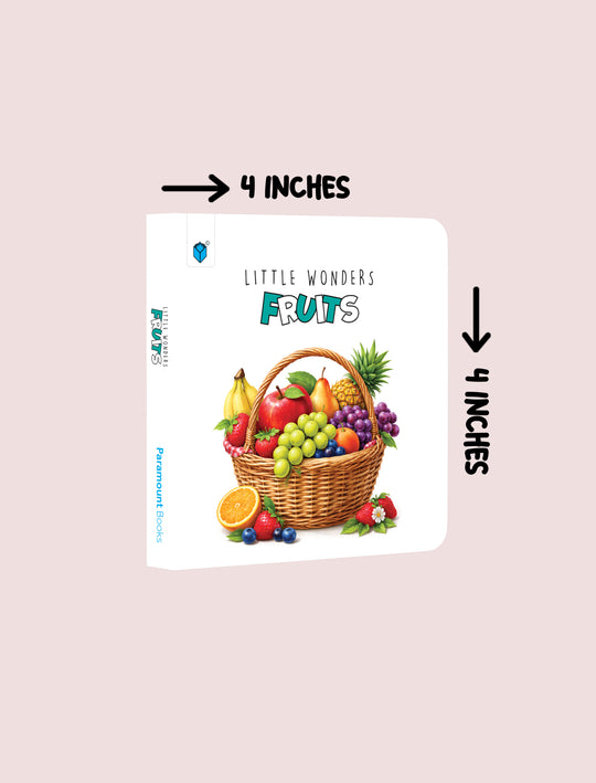 Little Wonders Fruits early learning book cover