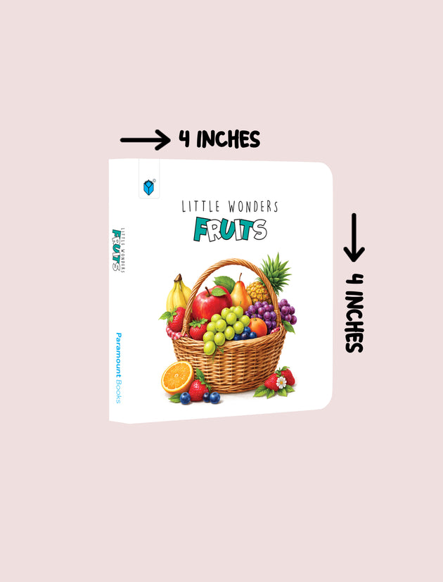 Little Wonders Fruits early learning book cover