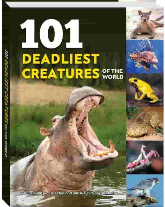 101 DEADLIEST CREATURES OF THE WORLD - Paramount Books   