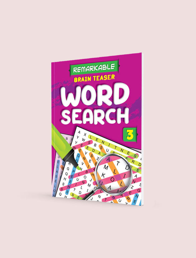 REMARKABLE BRAIN TEASER WORD SEARCH 3
