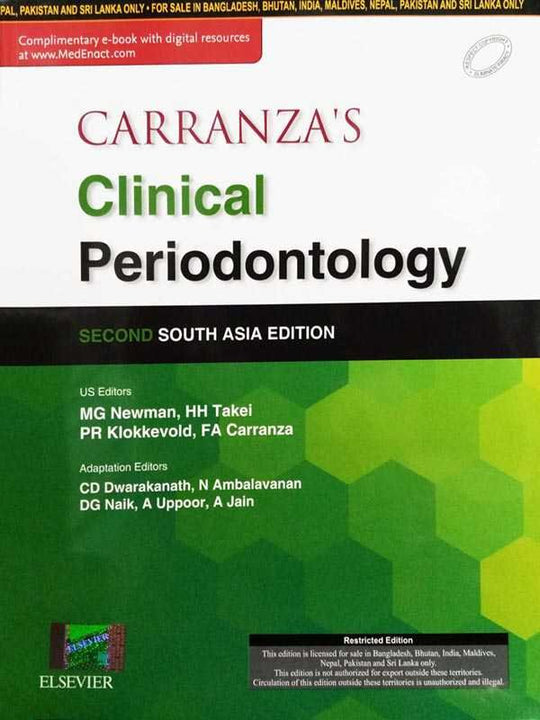 CARRANZA'S CLINICAL PERIODONTOLOGY: 2e SOUTH ASIA - Paramount Books   