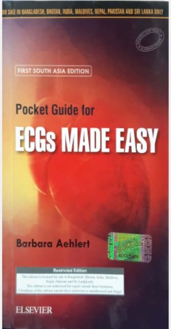 POCKET GUIDE FOR ECGs MADE EASY: FIRST SOUTH ASIA EDITION - Paramount Books   