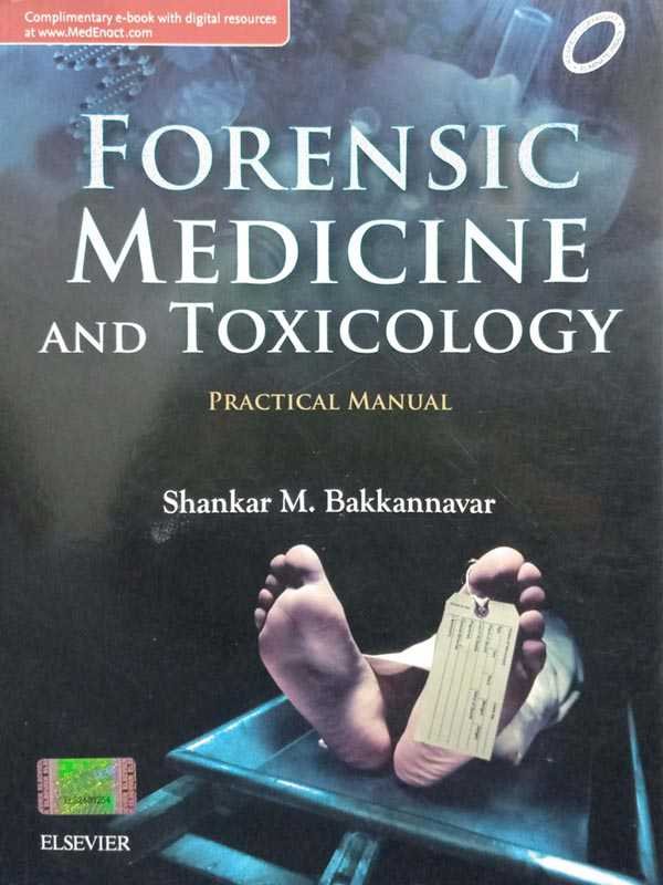 FORENSIC MEDICINE &amp; TOXICOLOGY PRACTICAL MANUAL - Paramount Books   