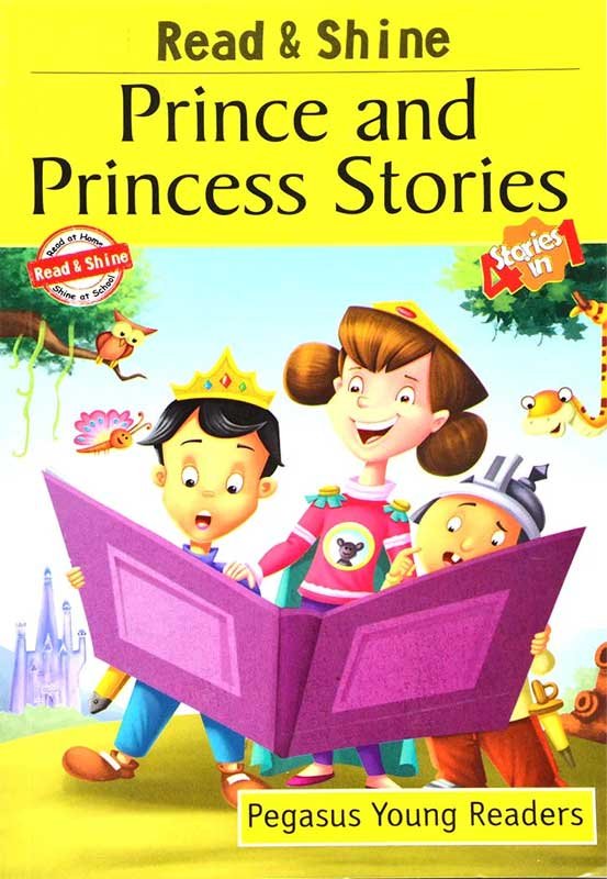 READ &#038; SHINE: LEVEL-5 PRINCE AND PRINCESS STORIES 4 STORIES IN 1 - Paramount Books   